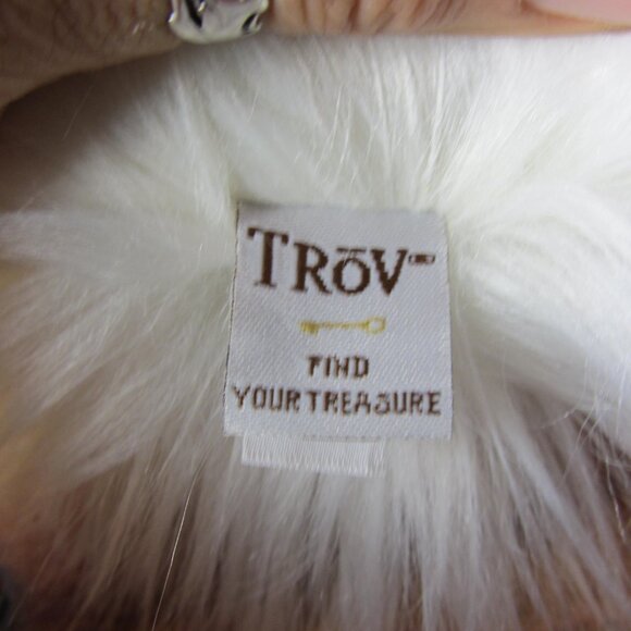 plush 2019 trov white and silver reindeer retired (W4216) - Picture 10 of 12